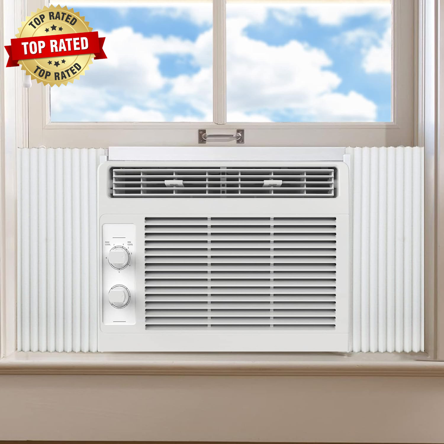 Window Air Conditioner Foam Insulation Panels,Window AC Side Panel Kit,Summer an