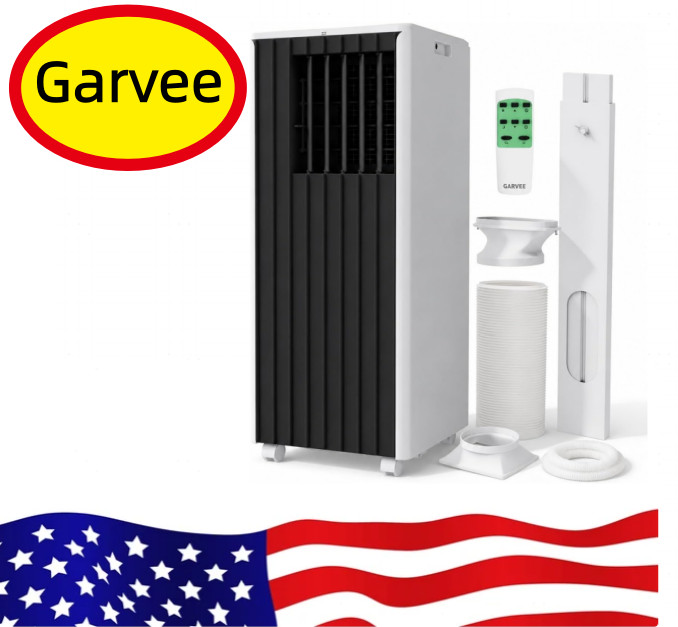 4-in-1 Modes with Efficient Cooling, Dehumi 8,000 BTU Portable Air Conditioners,