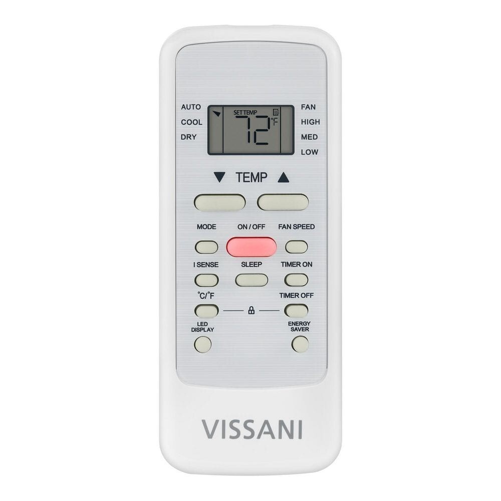 Vissani 12,000 BTU Window Air Conditioner Cools 550 sq. ft. White