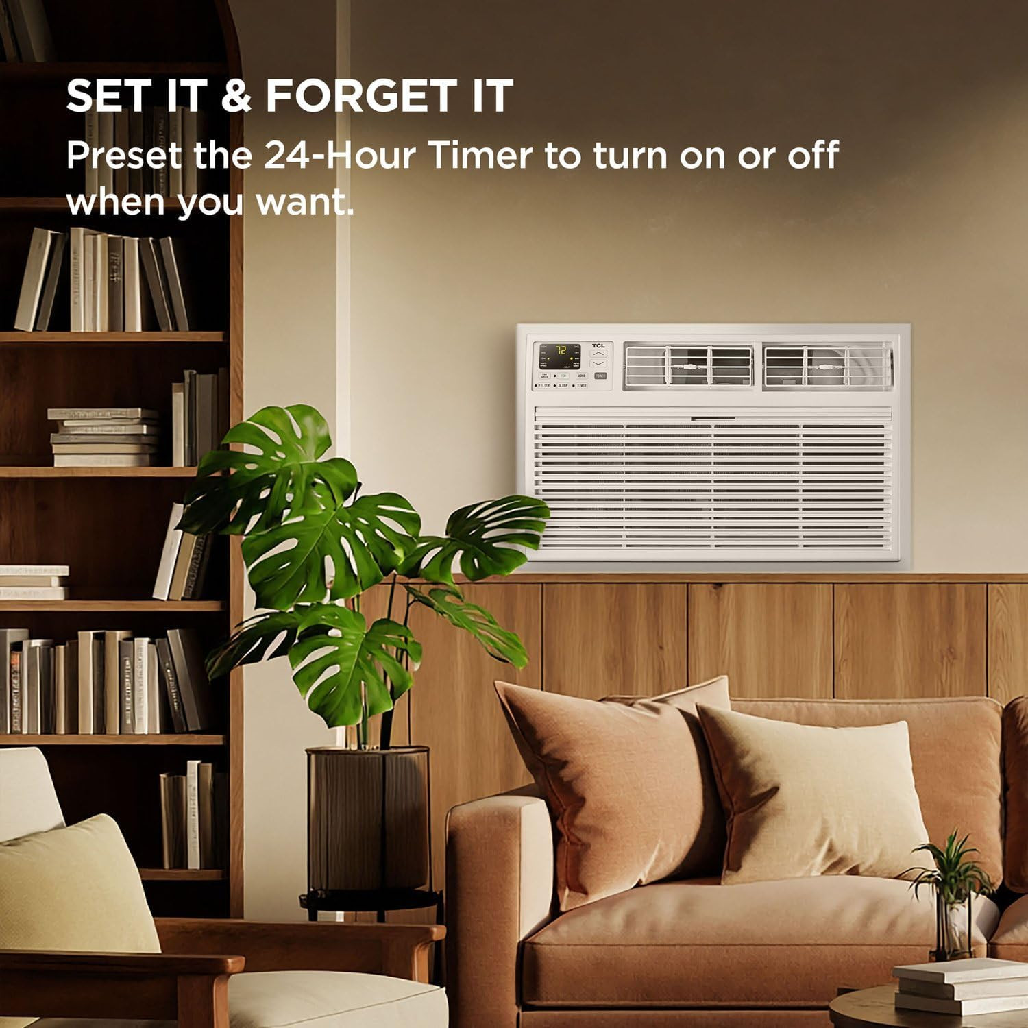 H12T9XH 12,000 BTU Smart Through-The-Wall AC, Heater, Fan & Dehumidifier