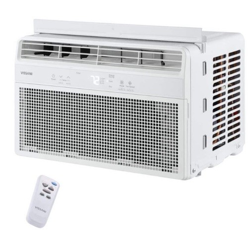 Vissani 6,000 BTU Window Air Conditioner w/ Remote for 250 sq. ft. Rooms