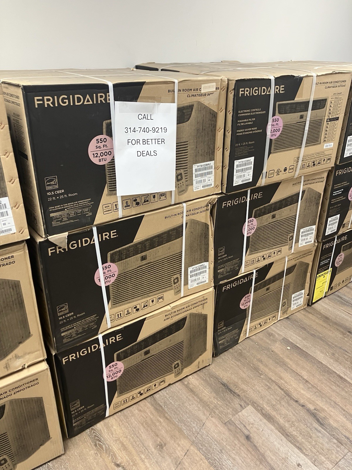 Frigidaire 12,000 BTU Through the Wall Air Conditioner – FFTA123WA2