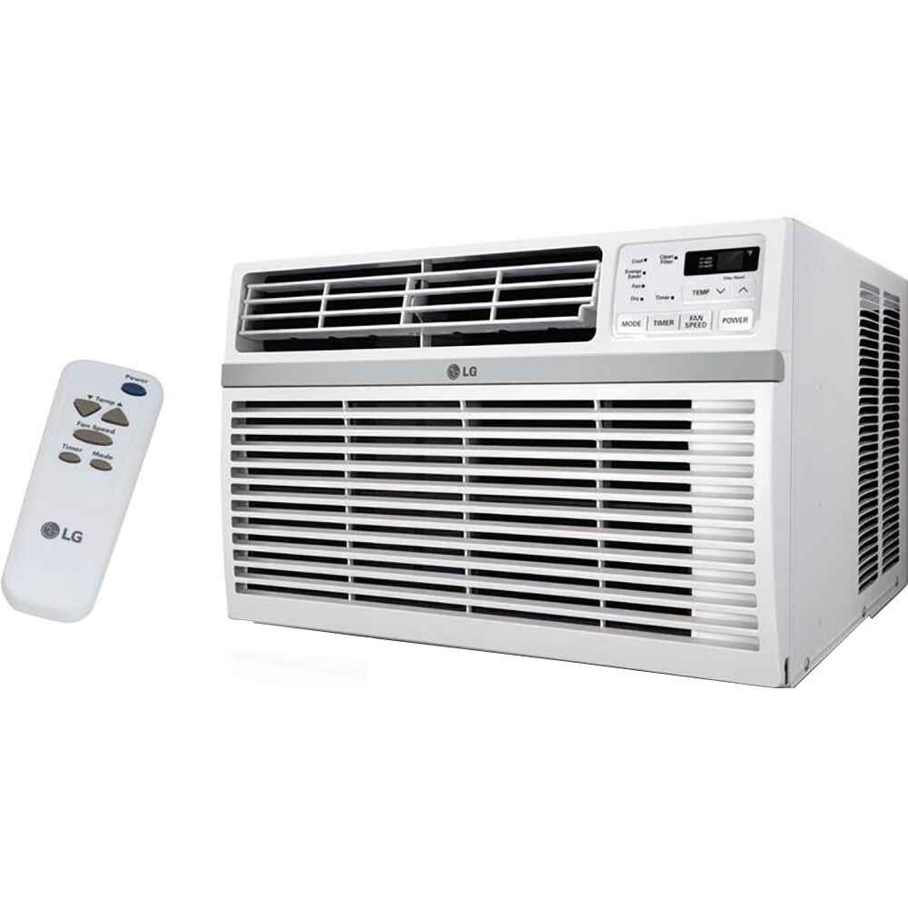 LG LW1024RD 10,000 BTU Window Air Conditioner w/ Remote Cools 450 Sq Ft