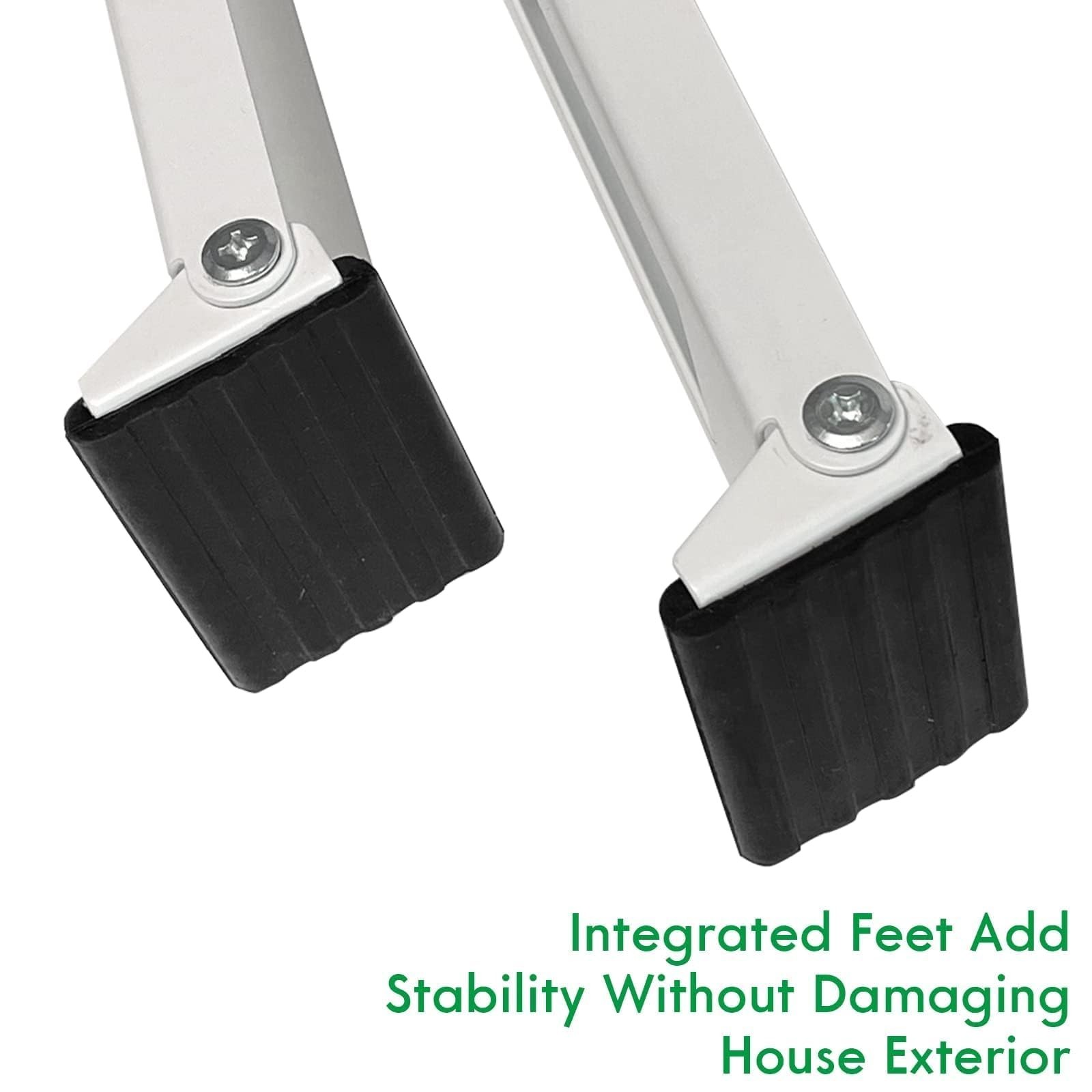 Heavy-Duty No Drill Window AC Bracket Support up to 200lbs | Fits Single & Doubl