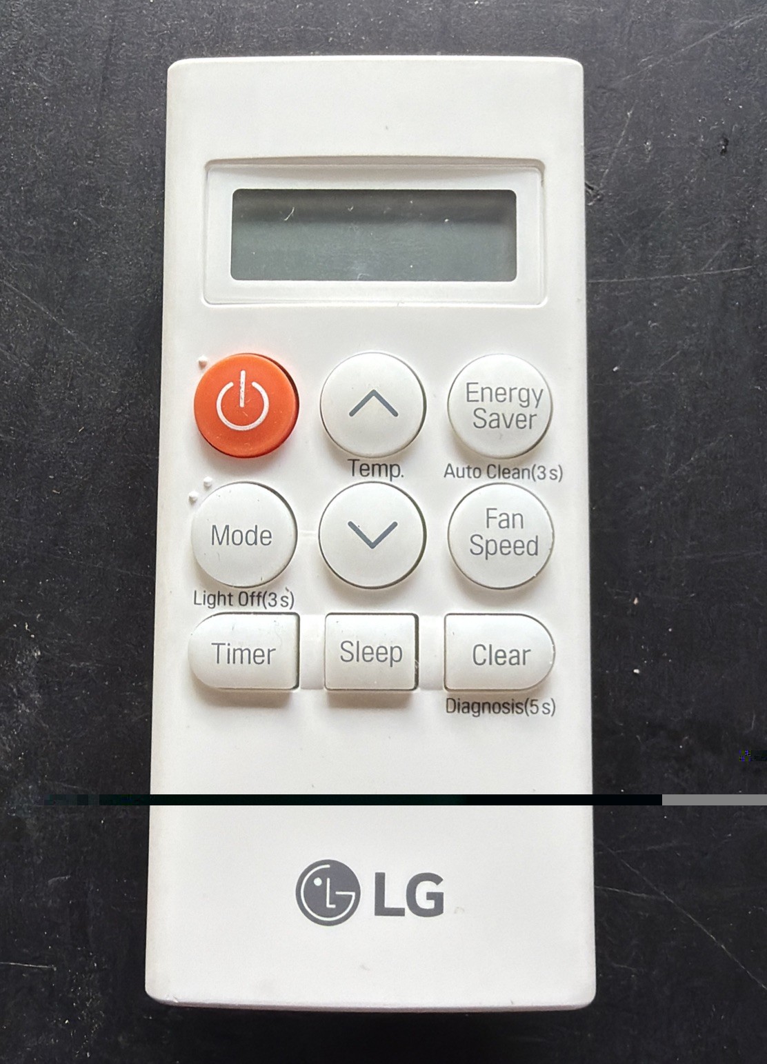 LG AKB73598016 LW1222IVSM LW1522IVSM Window AC Remote Controller (OEM)