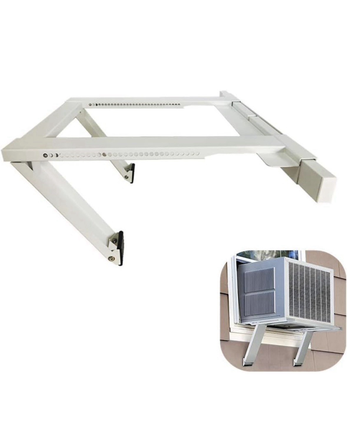 Air Conditioner Bracket,Air Conditioner Support Bracket,No Drilling and No To…