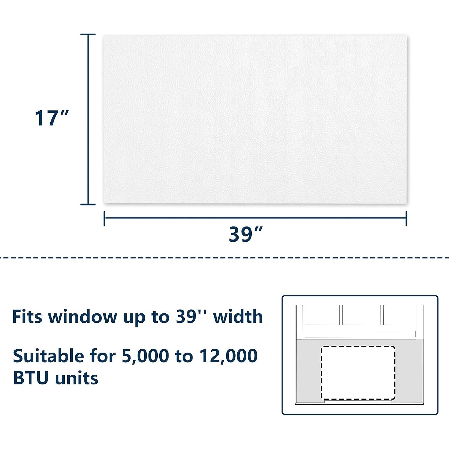 Window Air Conditioner Foam Insulation Panels for Energy Saving and Comfort