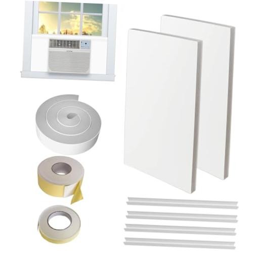 Surround Insulation Side Panels,fully enclosed design 1 Count (Pack of 1) White