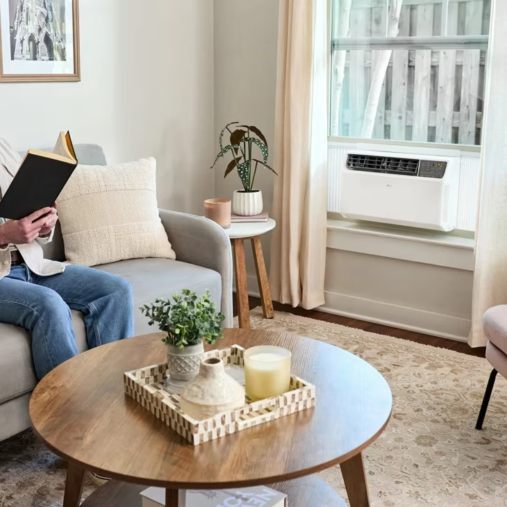 LG 8,000 BTU 350 sq. ft. Dual Inverter Window Smart Air Conditioner