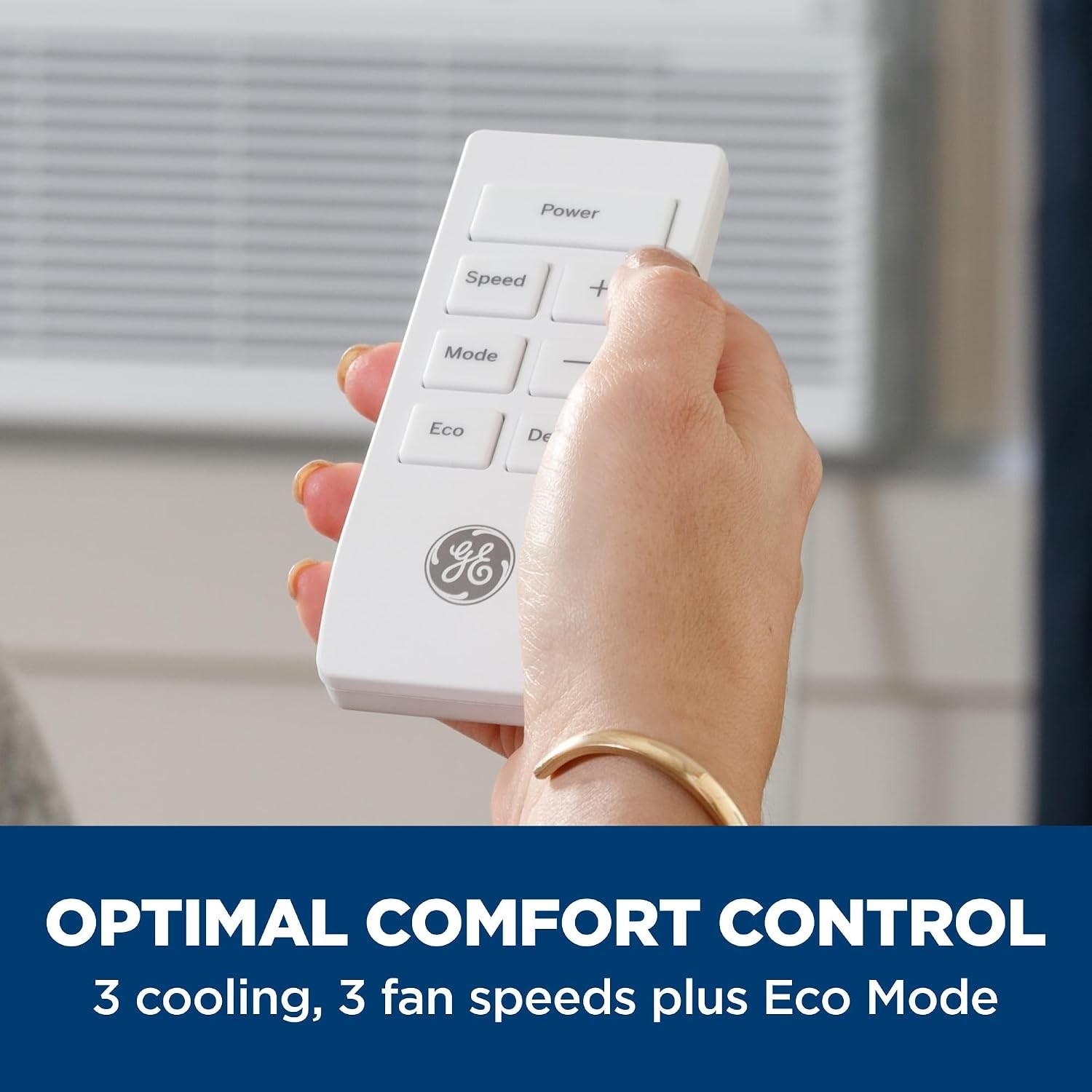Window Air Conditioner 8000 BTU Wi-Fi Enabled Energy-Efficient Cooling Medium