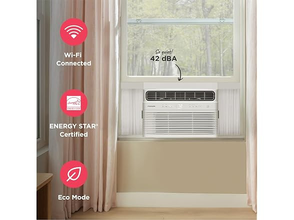 Frigidaire 8,000 BTU Smart Inverter Window Air Conditioner WiFi Energy Star Cert
