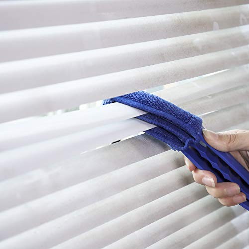 Window Blind Cleaner Duster Brush with 5 Microfiber Sleeves – Blind Cleaner