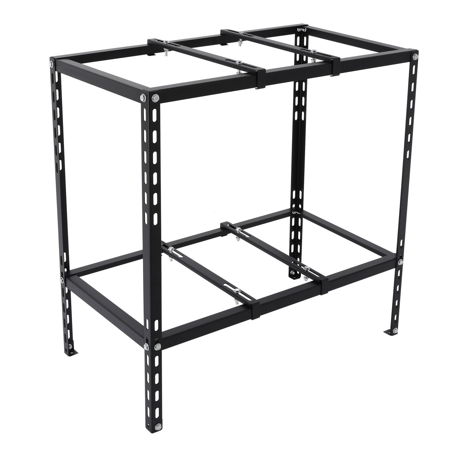 Air Conditioner Unit Support Bracket Black Stand Bracket Split Ground Bracket