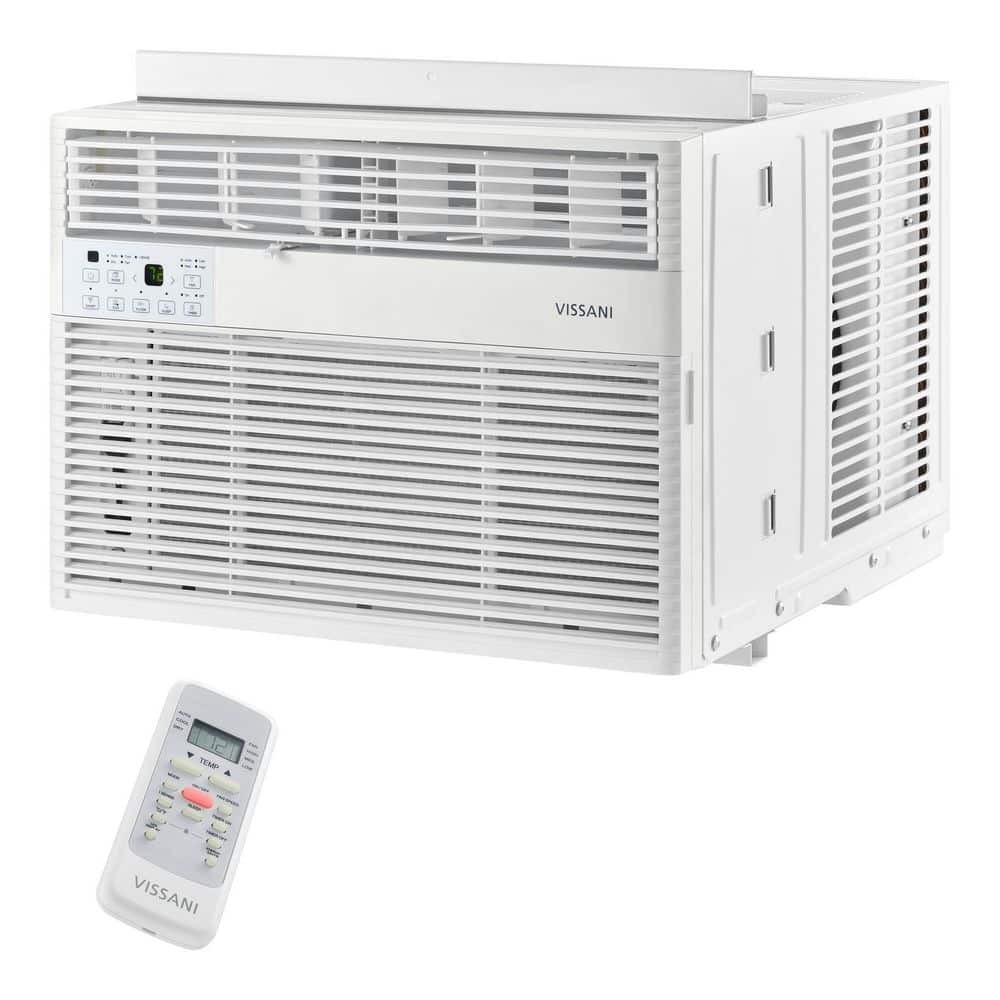Vissani 12,000 BTU Window Air Conditioner Cools 550 sq. ft. White