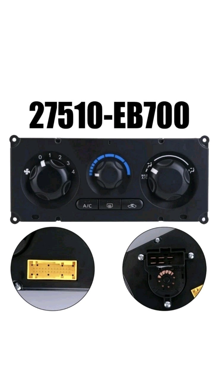 Car Control Assy 27510-EB700 for D40 2007-2012 A/C Panel Switches