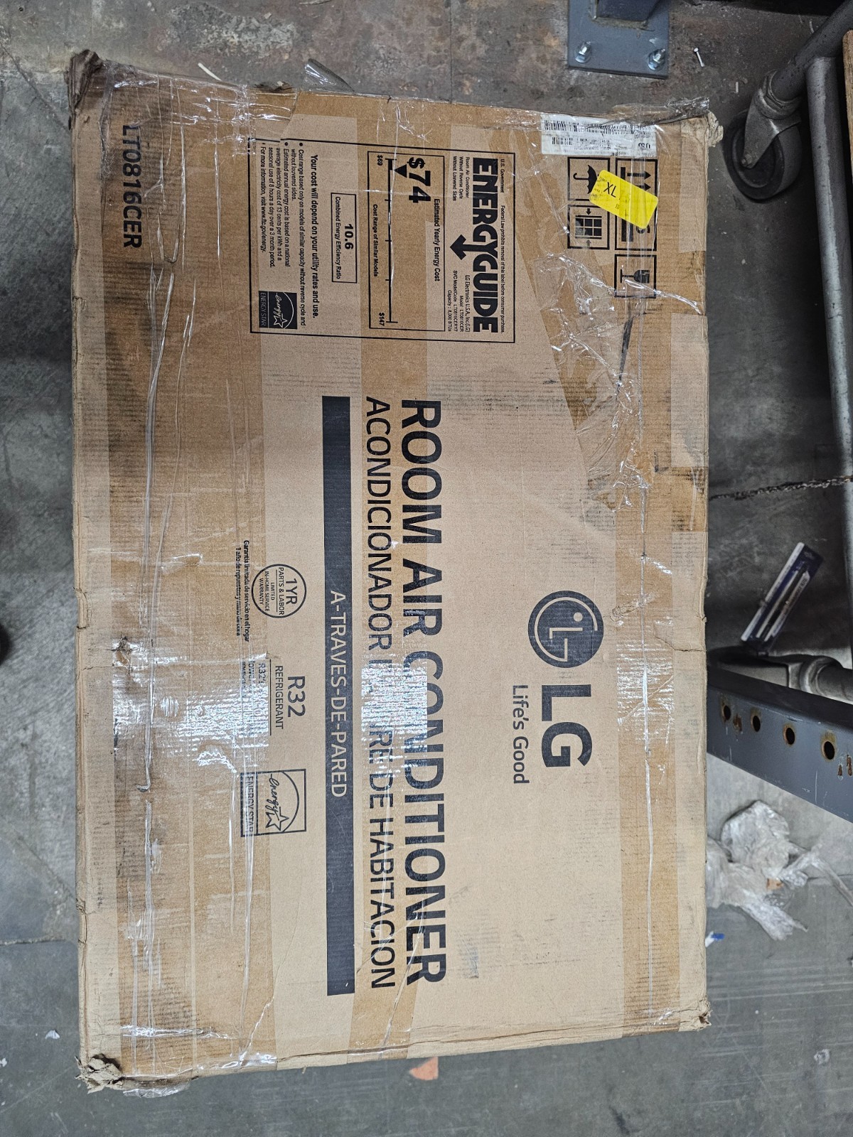 LG LT0816CER 8000 BTU Through Wall Air Conditioner, for Rooms up to 330 Sq. Ft.