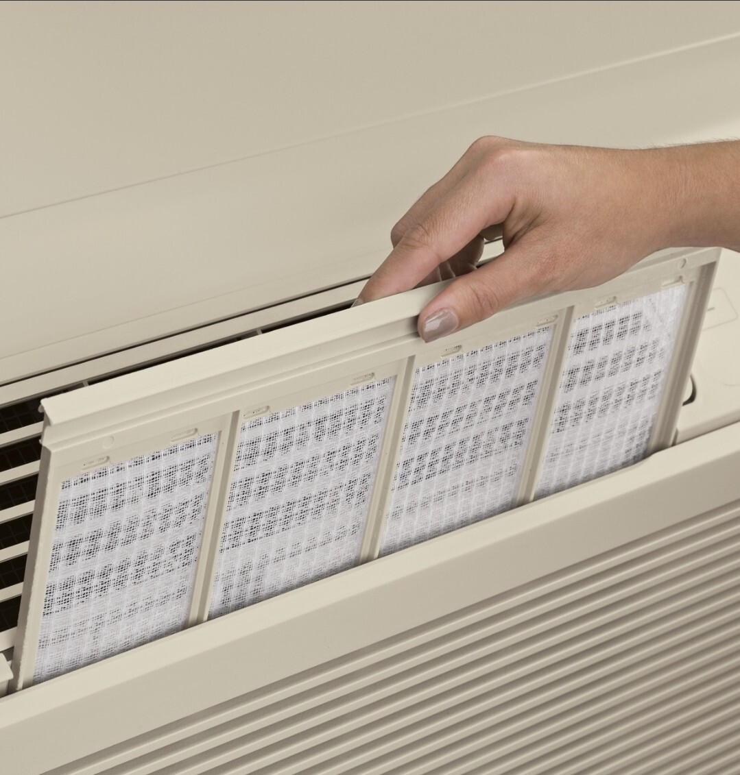 GE Zoneline PTAC Thru-The-Wall Heat Pump, 7,000 BTU, R410A, 230/208 Volt, 1PH