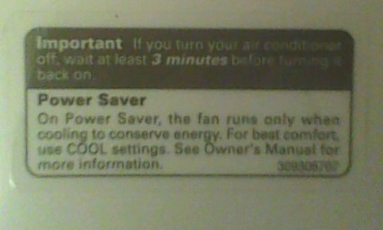 Sears 15K BTU Whole House Air Conditioner – Win/Wall mount 115V “3 X Cooling”