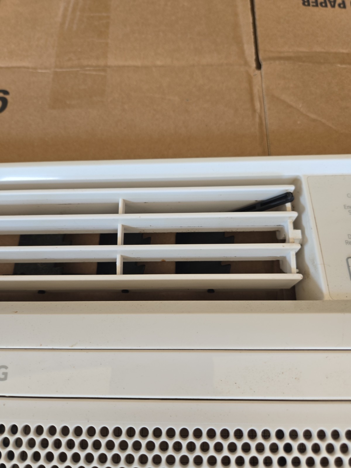 LG AIR CONDITIONER Front Panel W/ Electronics 23.5×15