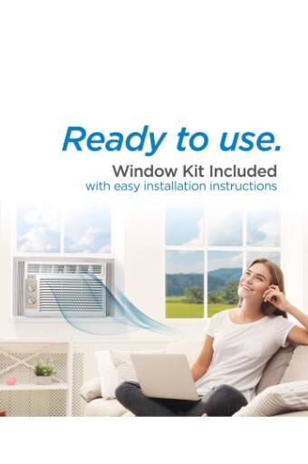 Black & Decker BD06WT6 5,000 BTU Window Air Conditioner with Remote