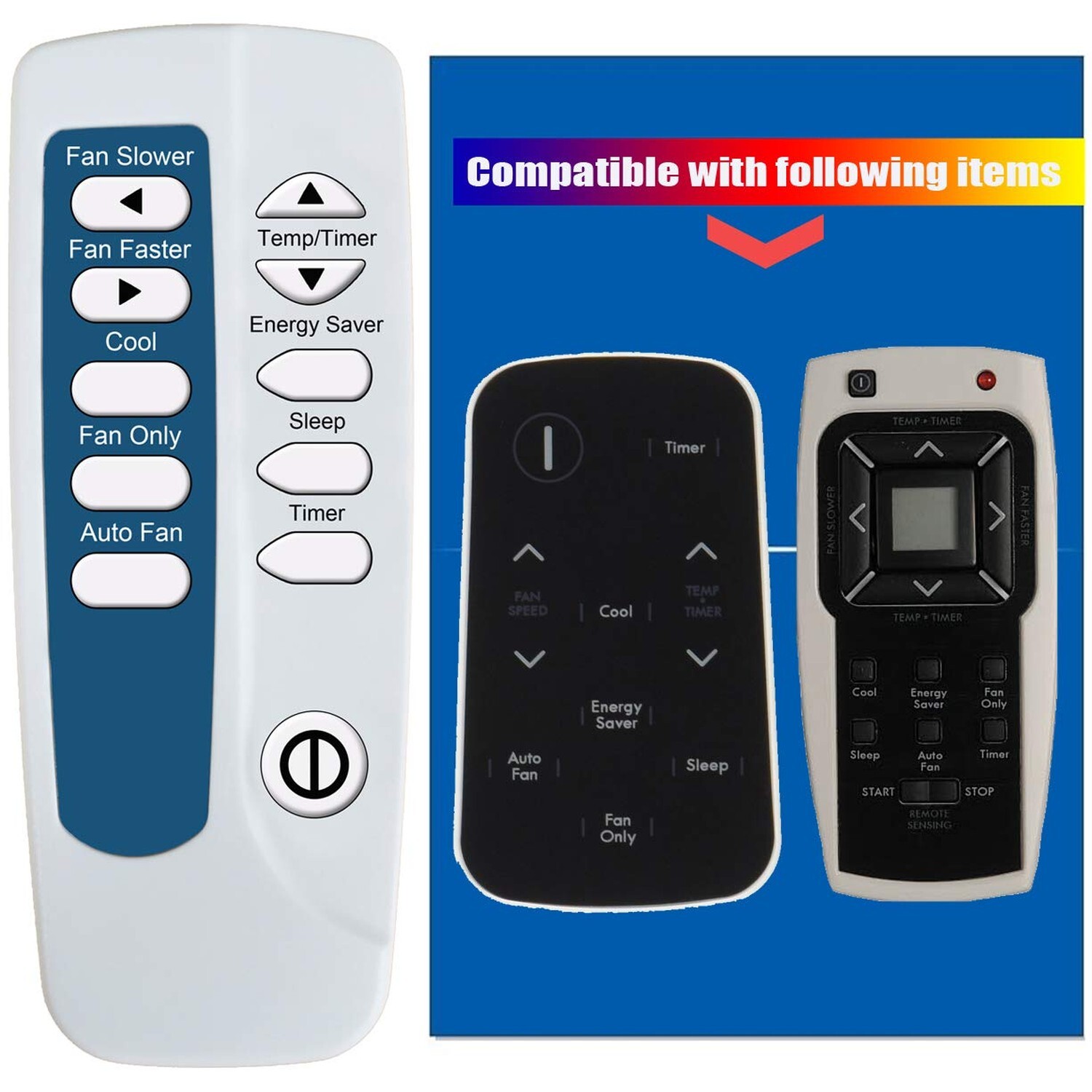 Compatible air conditioner remote control replacement for kenmore air conditi…