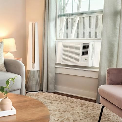FI WINDOW AC COOL HEAT W/REMOTE 208V – LG 18,000 BTU 12,000 BTU SMART WI