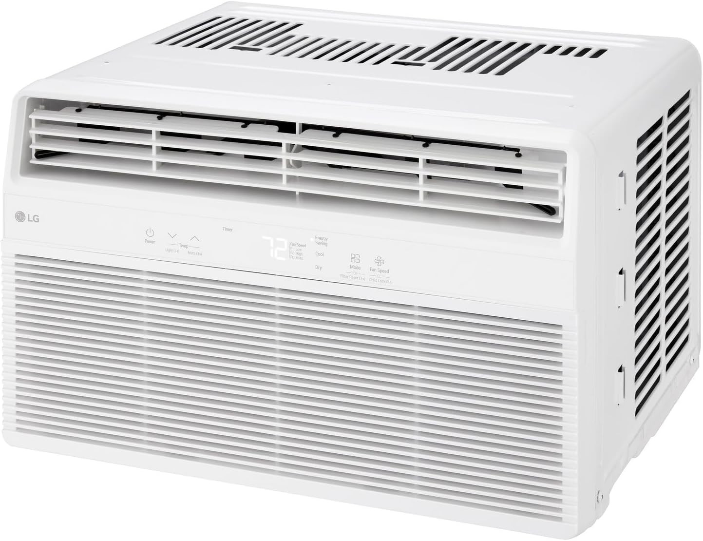 LG 8,000 BTU Window Air Conditioner with Dehumidifier, 115V, Window AC for Mediu