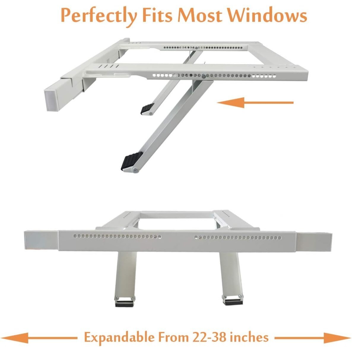 Heavy Duty Steel Air Conditioner Support Bracket AC Holds up to 200 lb No tools