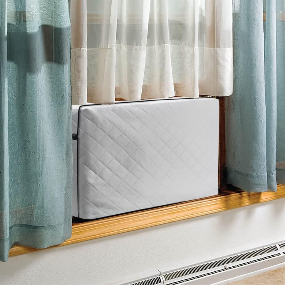 Water-Resistant Indoor Air Conditioner Cover – Protects & Insulates 21″x15″