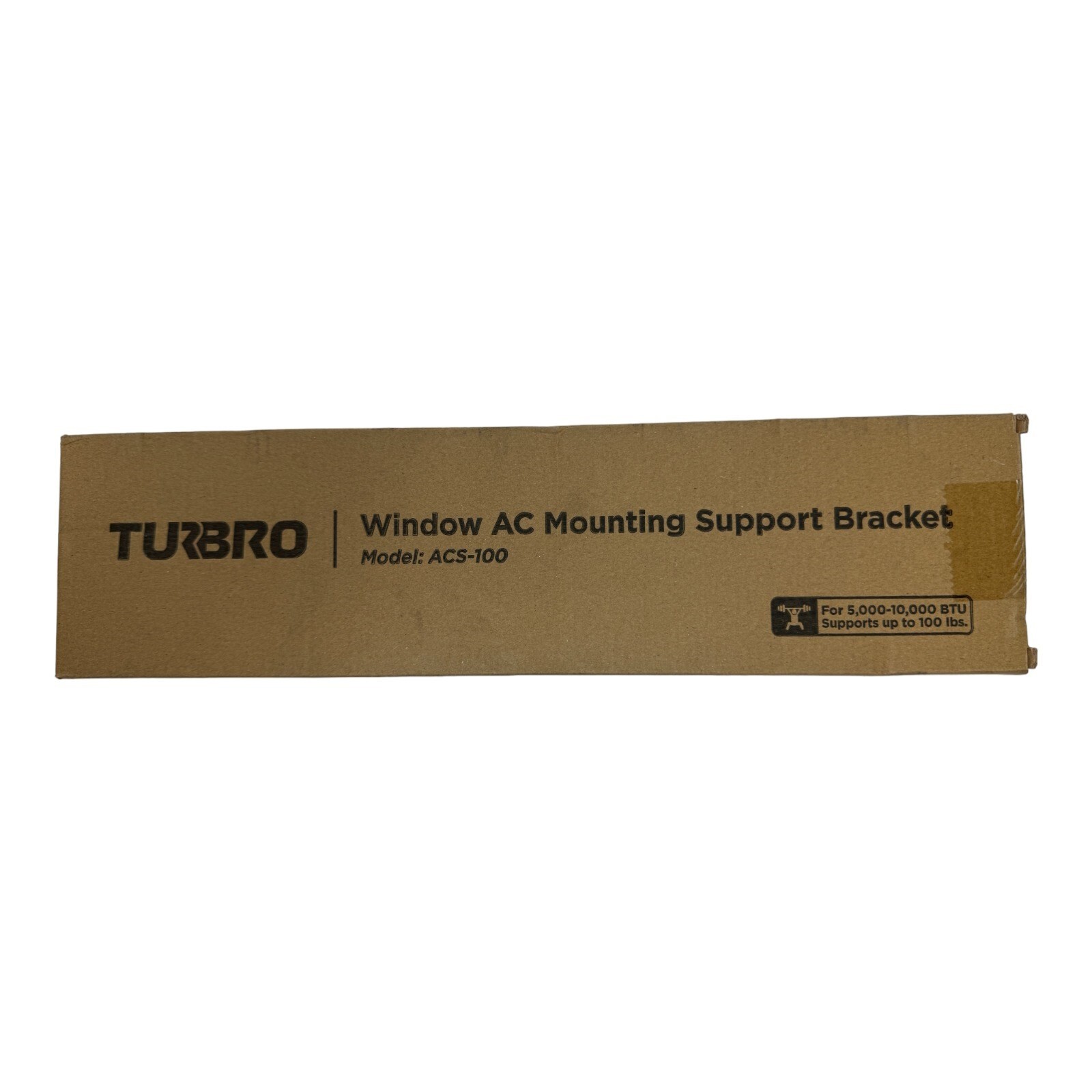 TURBRO ACS-100 Window AC Support Bracket Adjustable 100lb w/ Level Kit