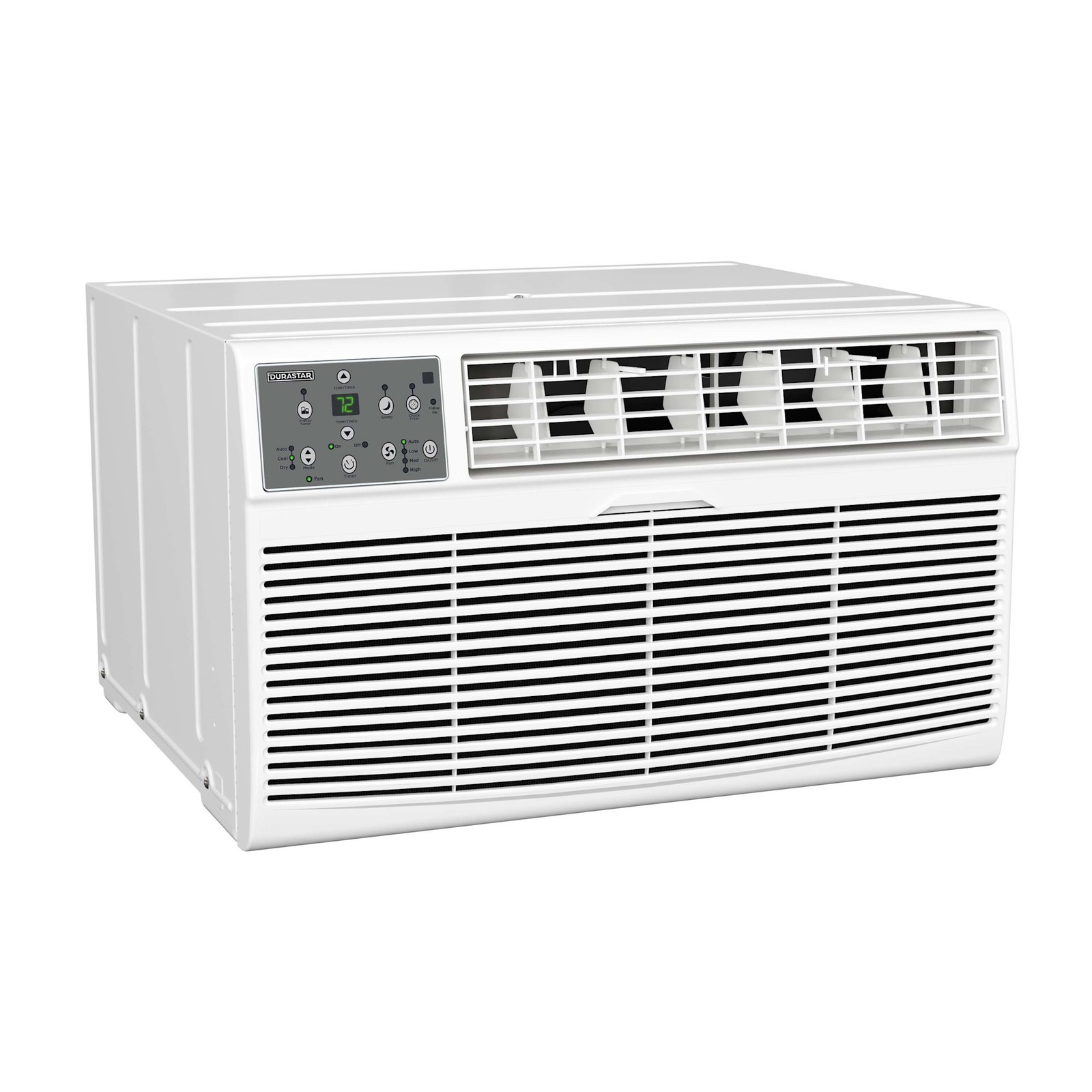 Durastar DRTHC081XNA1SLV 8,000 BTU 115V Through the Wall Air – White