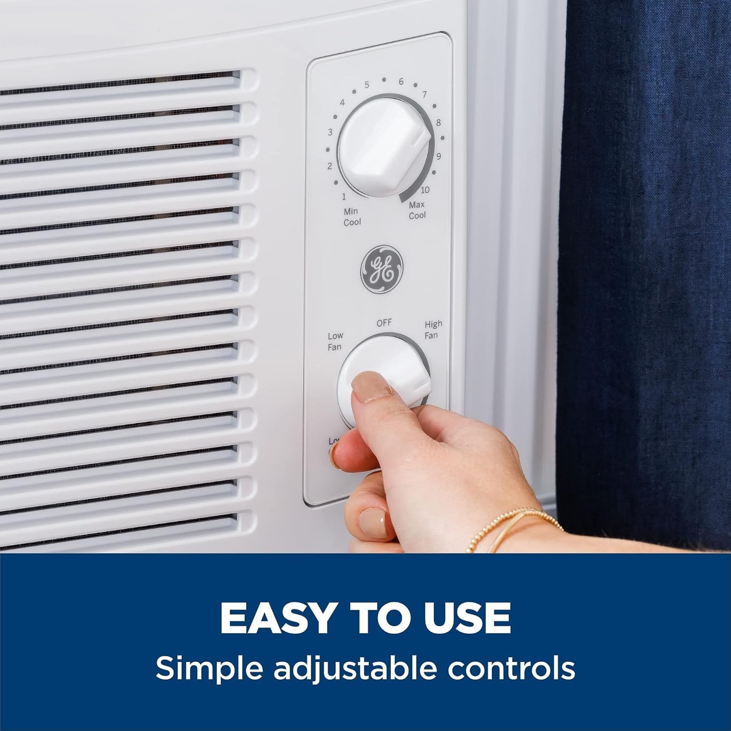 Window Air Conditioner Unit 5 000 BTU for Small Rooms up to 150 sq ft. with