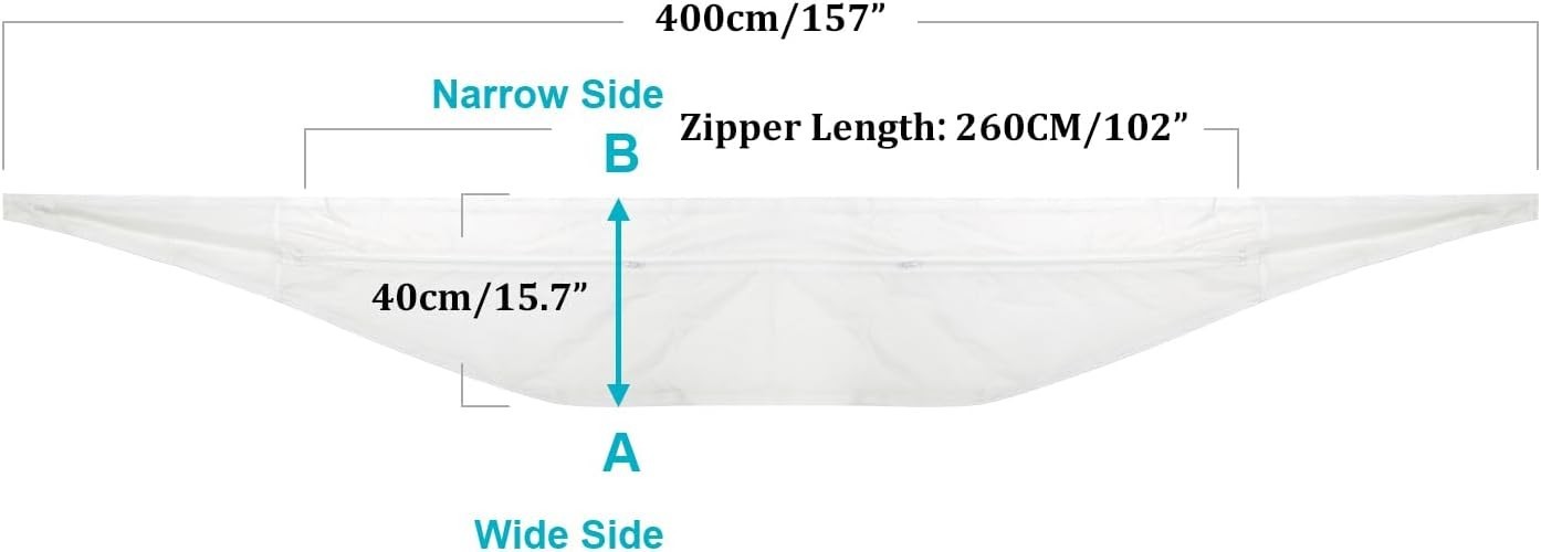 Universal 157″ Window Seal for Portable AC & Dryer – Easy Install, Energy Saving