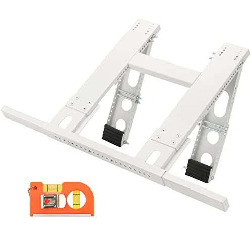 Universal Window Air Conditioner Support Bracket – No Drill, Heavy Duty Steel, F