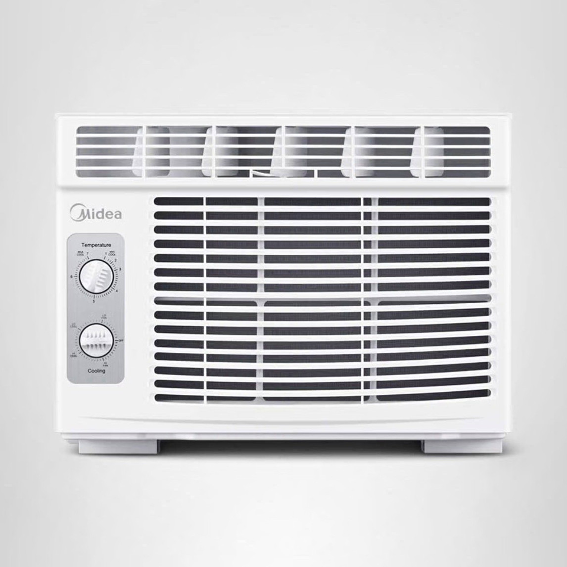 Midea 5,000 BTU EasyCool Small Window Air Conditioner – Cool up to 150 Sq. Ft