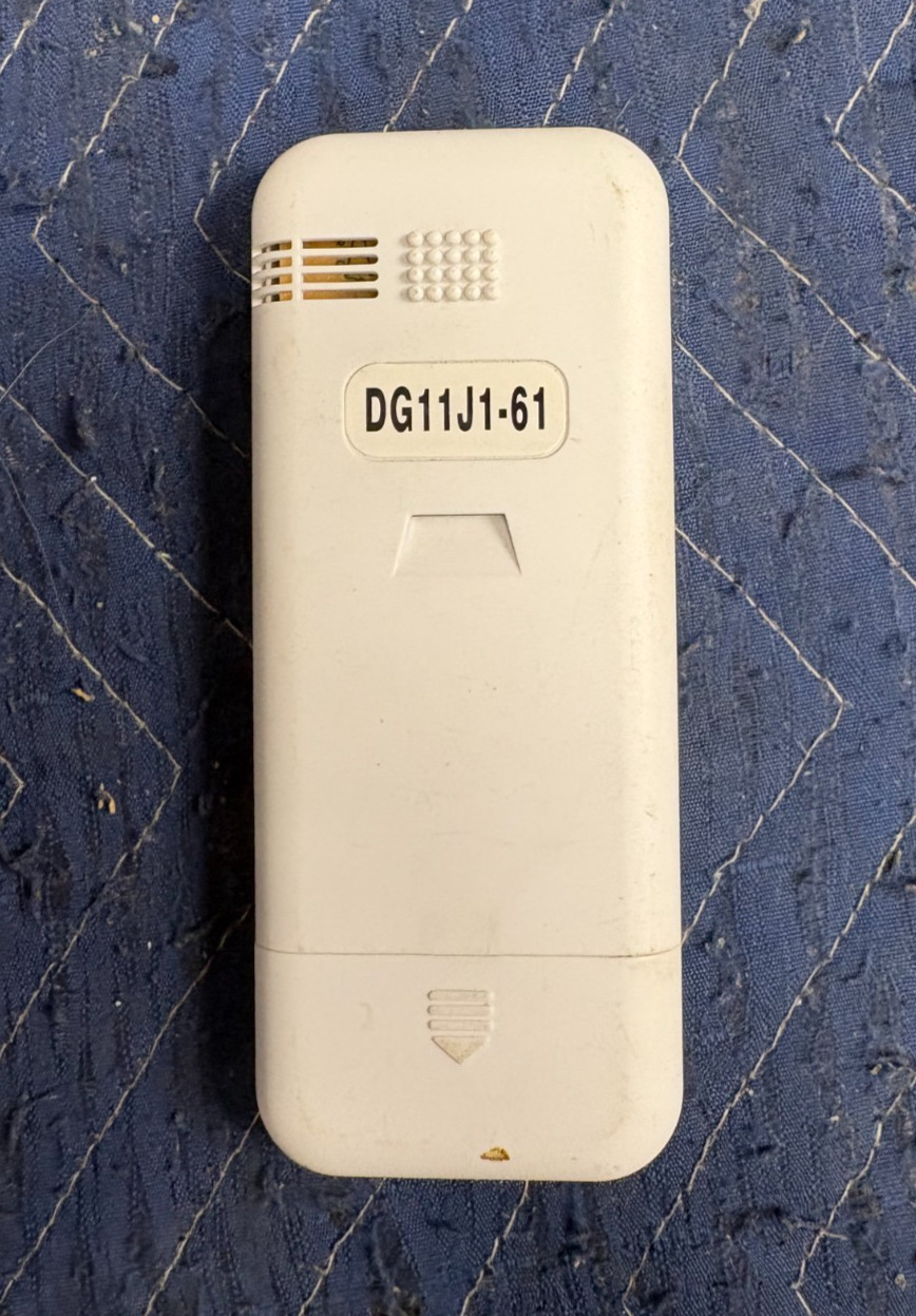 Air Conditioner Remote Control 4059855A DG11J1-61 For LG