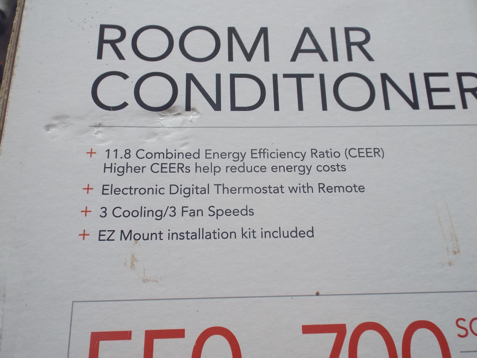HAIER 15,000 BTU Window Air Conditioner WITH Remote Control 115 VOLT NEW SEALED
