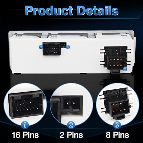Q21-6012 HVAC A/C Heater Climate Control Panel Compatible with 2008-2015