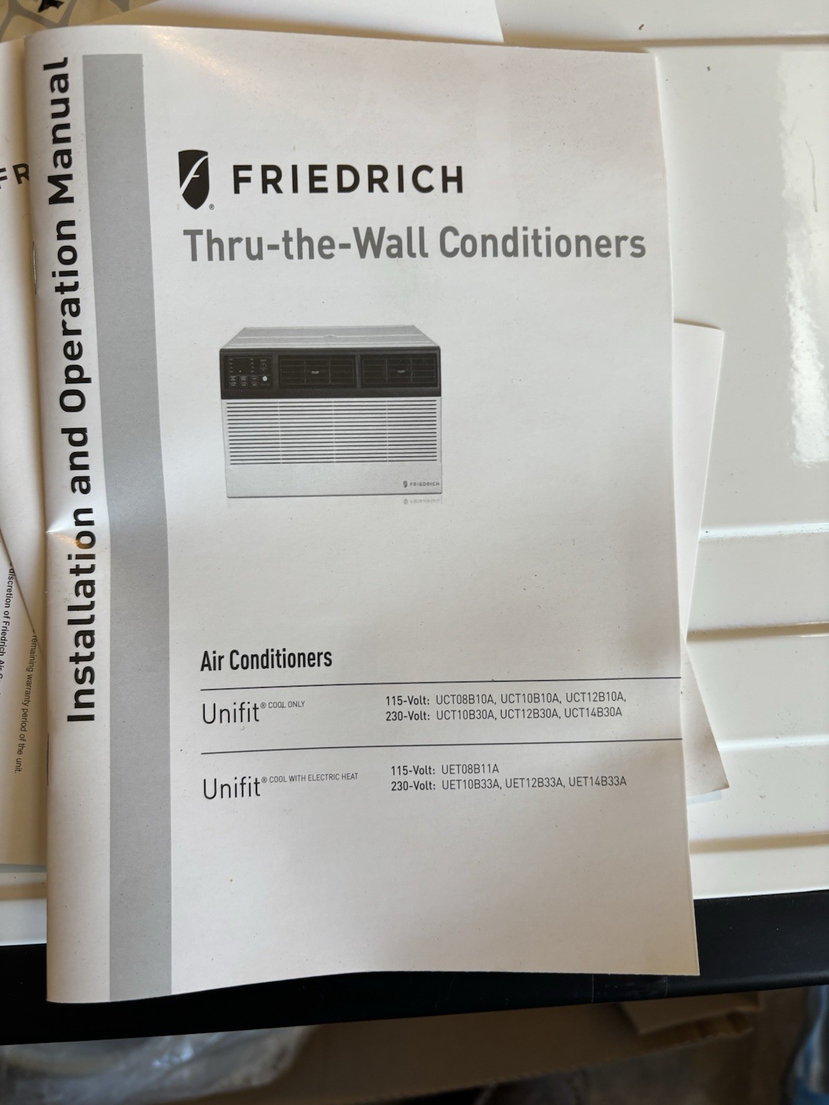 Friedrich Thru-the-Wall Air Conditioner 230v 14000 BTU