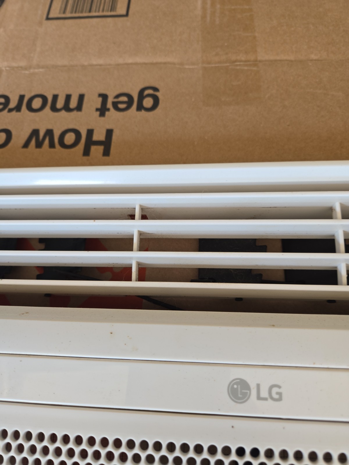 LG AIR CONDITIONER Front Panel W/ Electronics 23.5×15