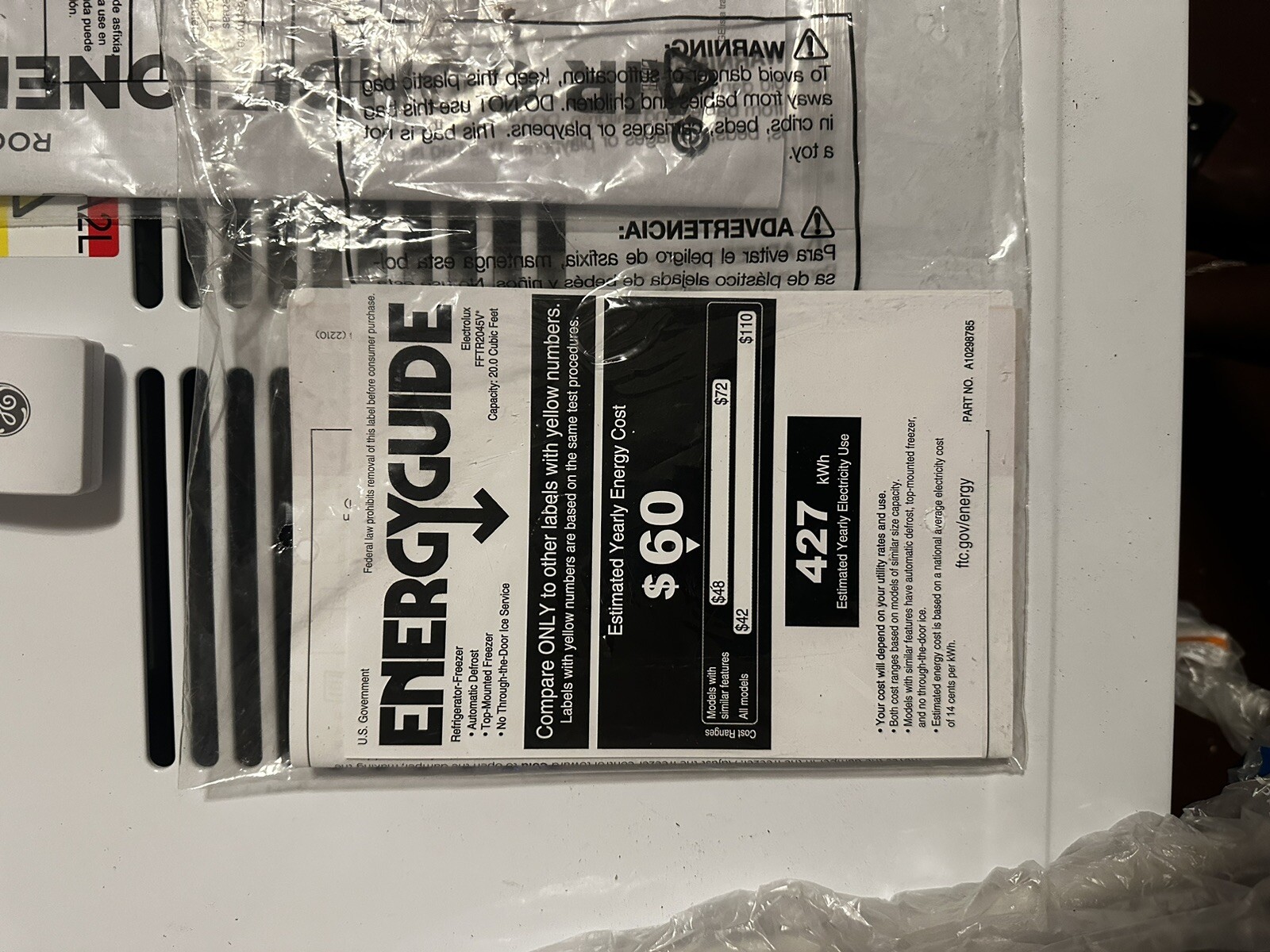 GE AC window Unit 23,700 BTU