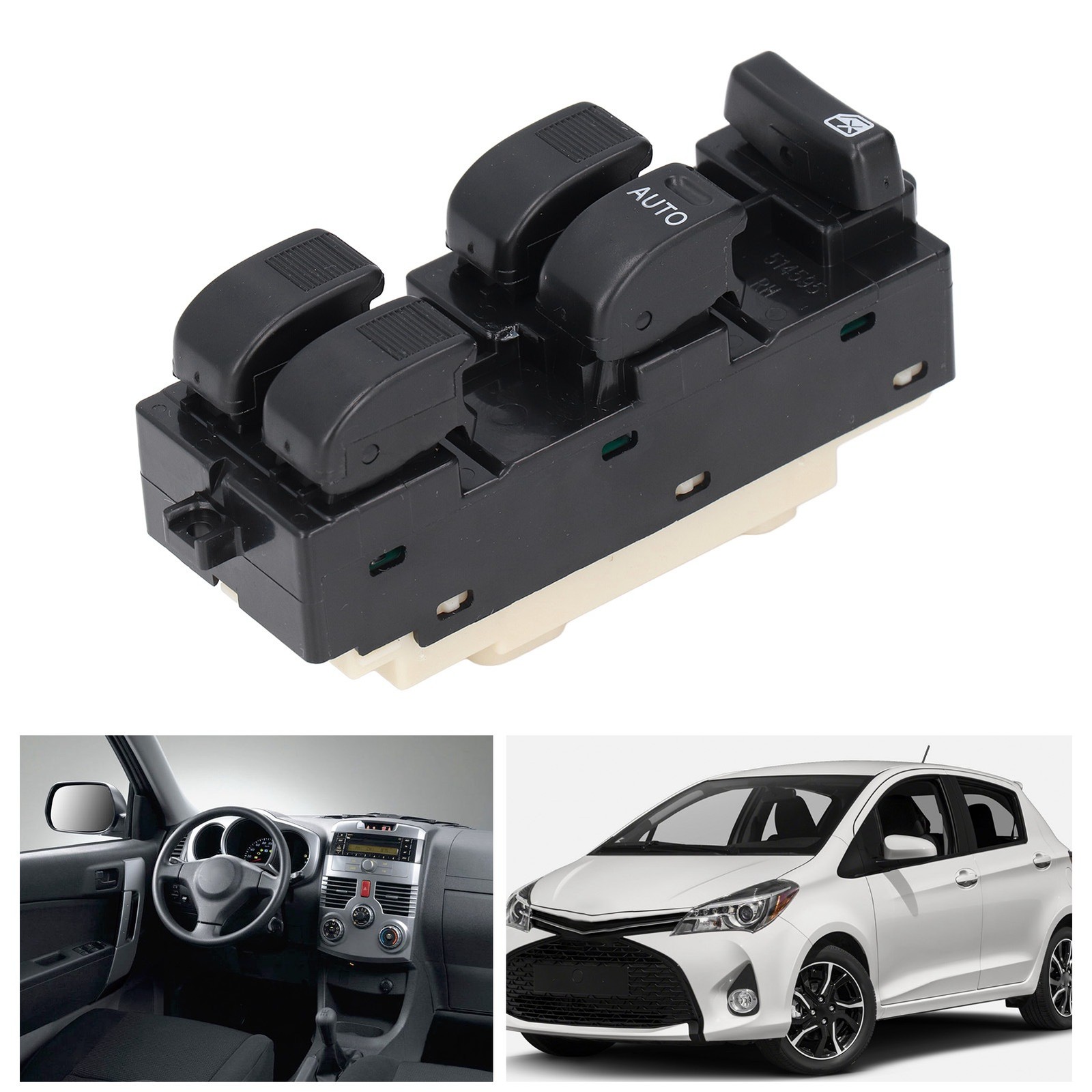 Replacement Power Window Switch Fast Response Fit For Sparky Cami Duet Blac XRIY