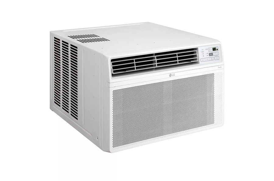 WHITE – LG 18,000 BTU 208/230V, 15AMP ELECTRONIC SMART WAC W/REMOTE
