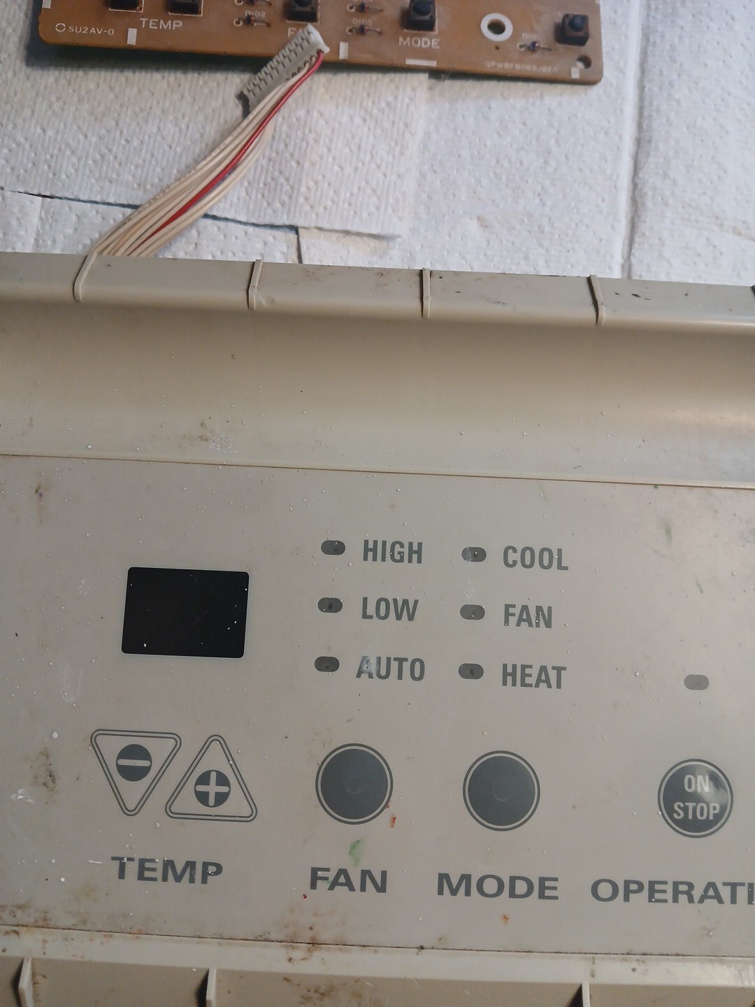 FSGY-AI27JBKO QPWBFB089JBEO OEM control panel of Sharp Wall Unit Air Condition