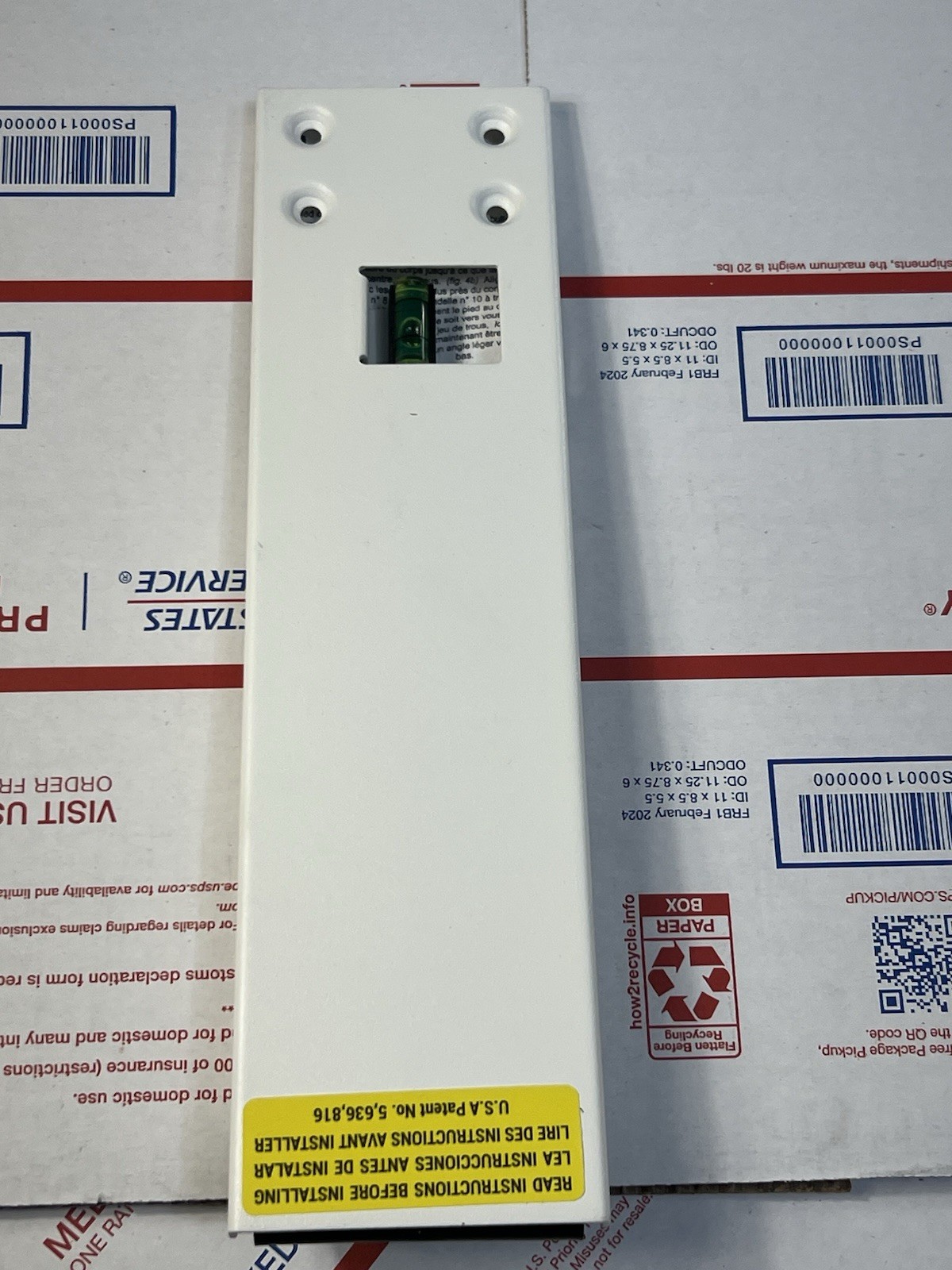 A/C Safe Universal Light-Duty Window AC Support Bracket – New No Box
