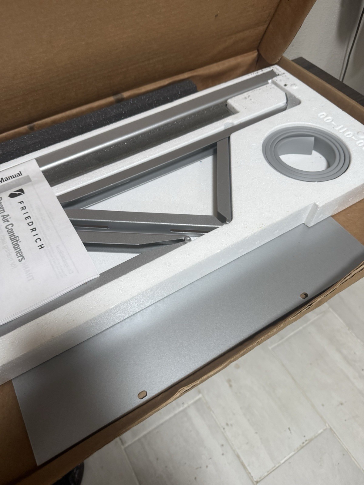 FRIEDRICH KWIKMA AC BRACKETS SET SUPPORT BRACKET SIDE & TOP ANGLE BRACKET PANELL