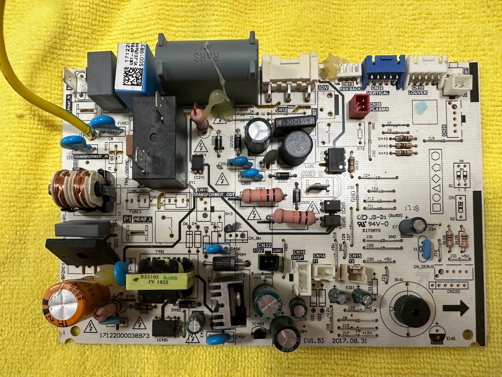 CE-KFR26G Air Conditioner Control Board