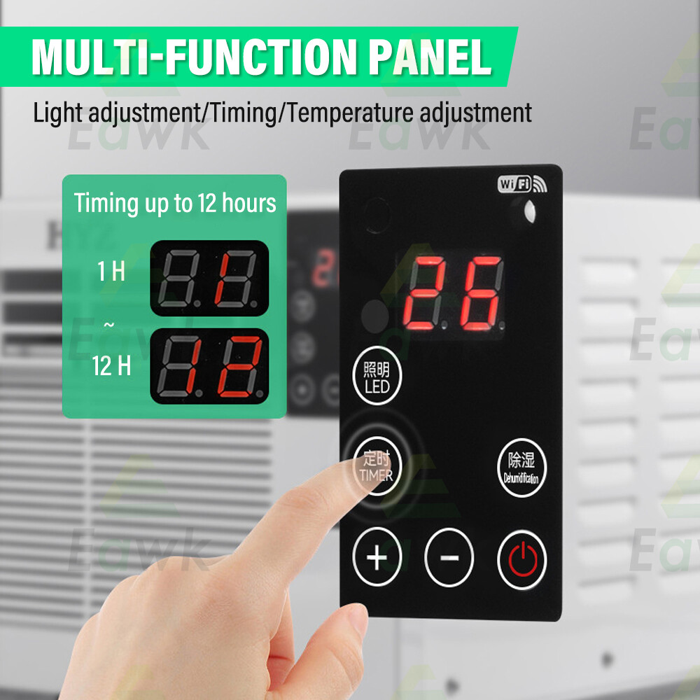Mobile Small Air Conditioner Refrigerator Desktop With Remote Control 1876BTU