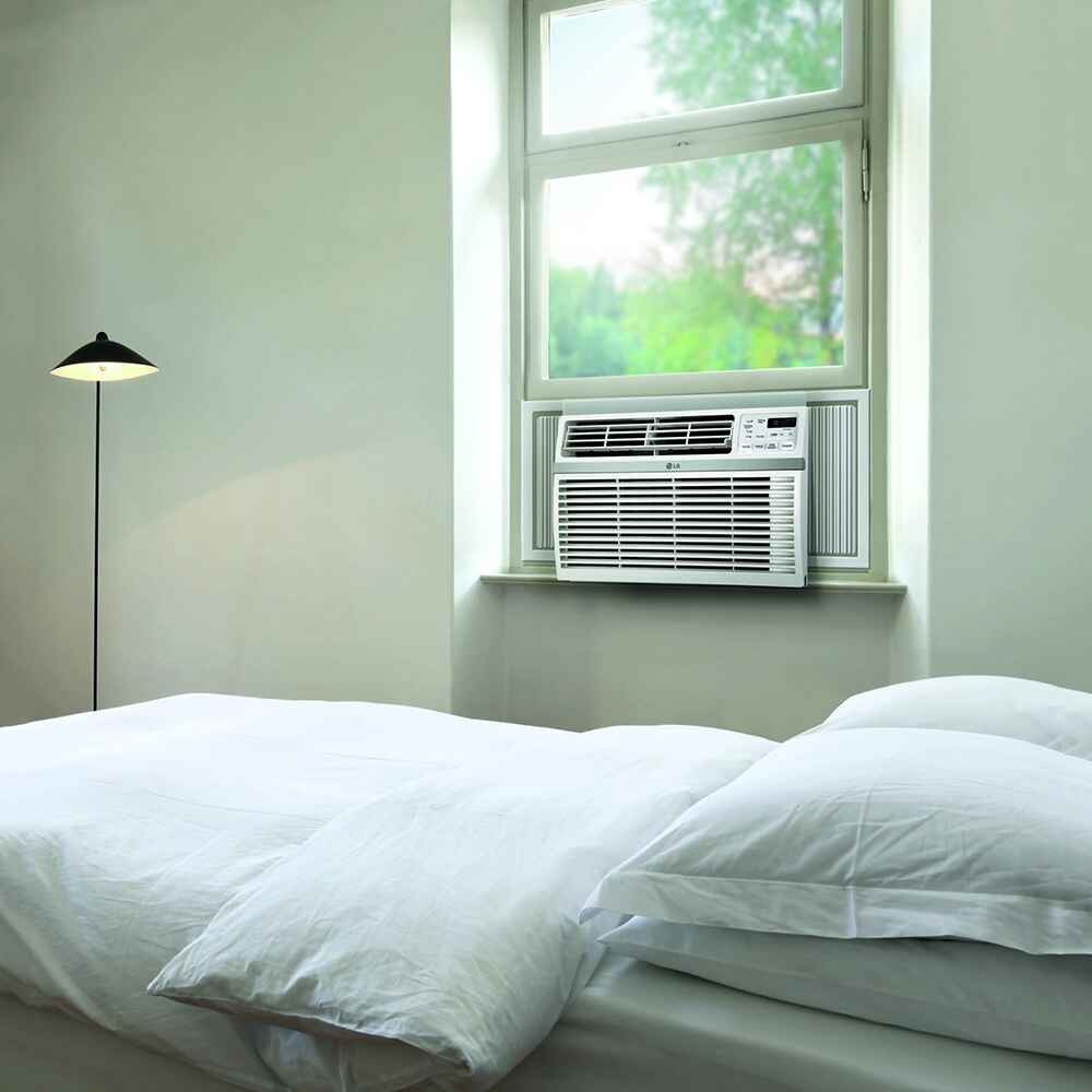 LG LW1024RD 10,000 BTU Window Air Conditioner w/ Remote Cools 450 Sq Ft