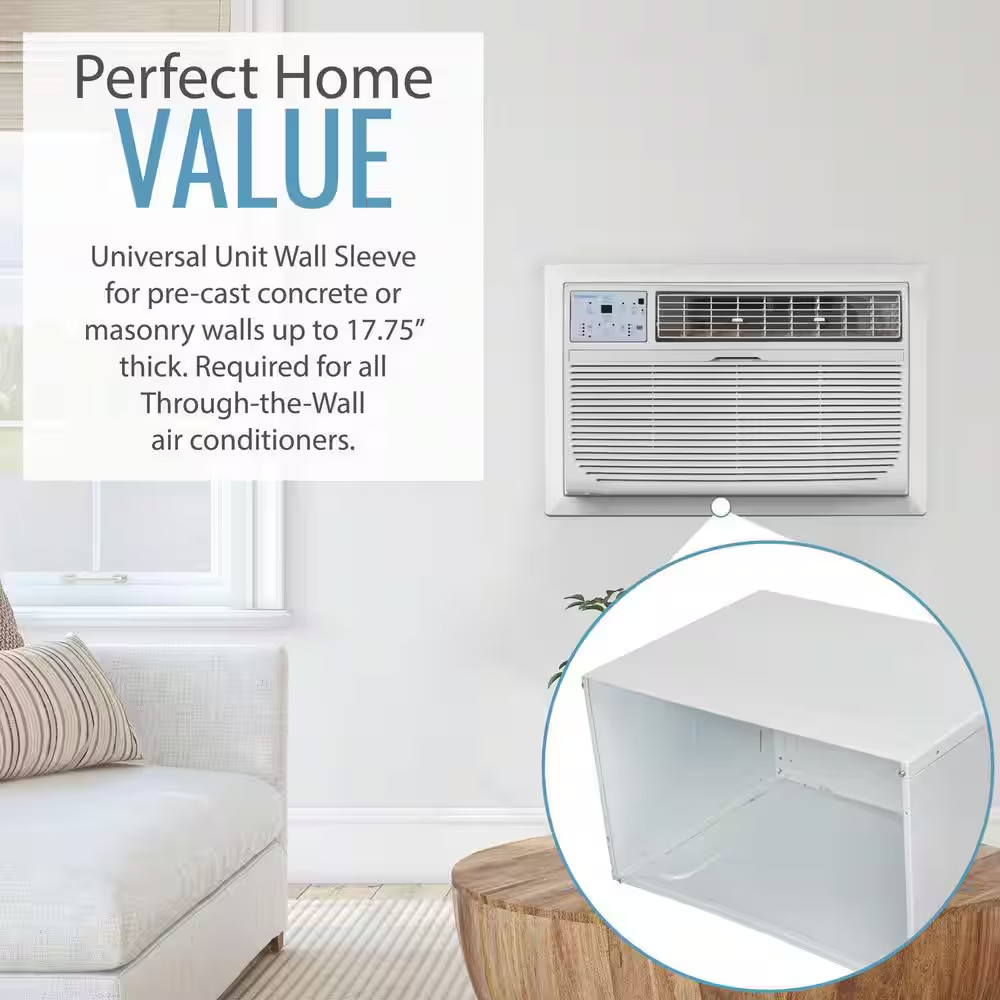 26 In. Wall Sleeve for Through-The-Wall Air Conditioners